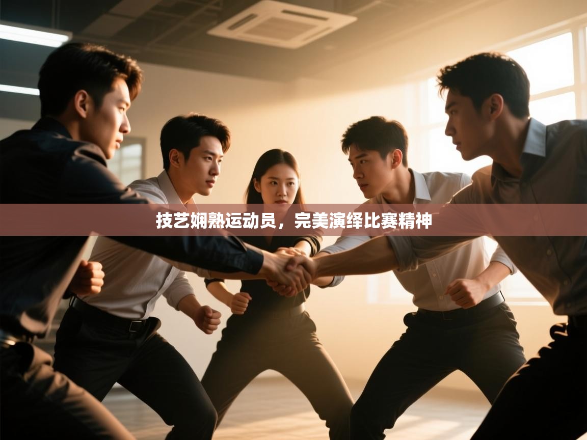 技艺娴熟运动员，完美演绎比赛精神