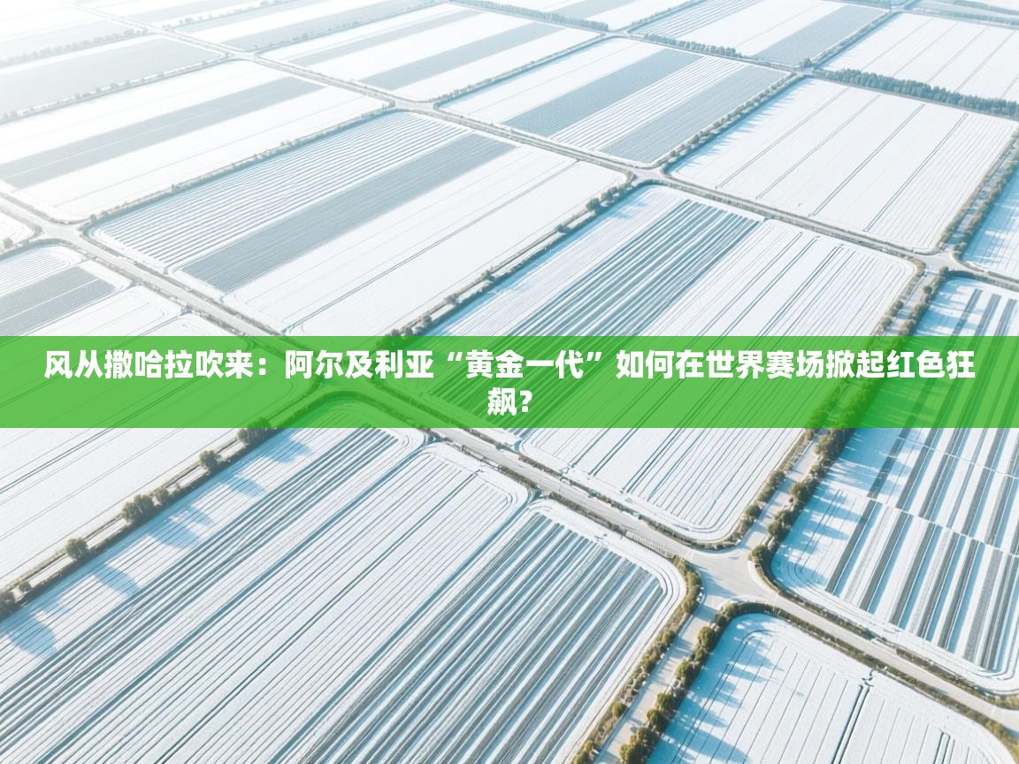风从撒哈拉吹来：阿尔及利亚“黄金一代”如何在世界赛场掀起红色狂飙？  第2张