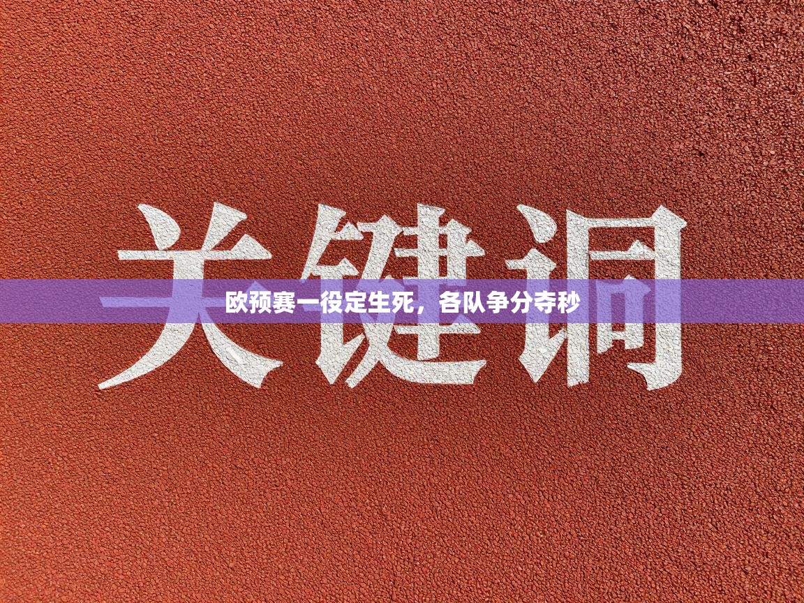 欧预赛一役定生死,各队争分夺秒 第2张