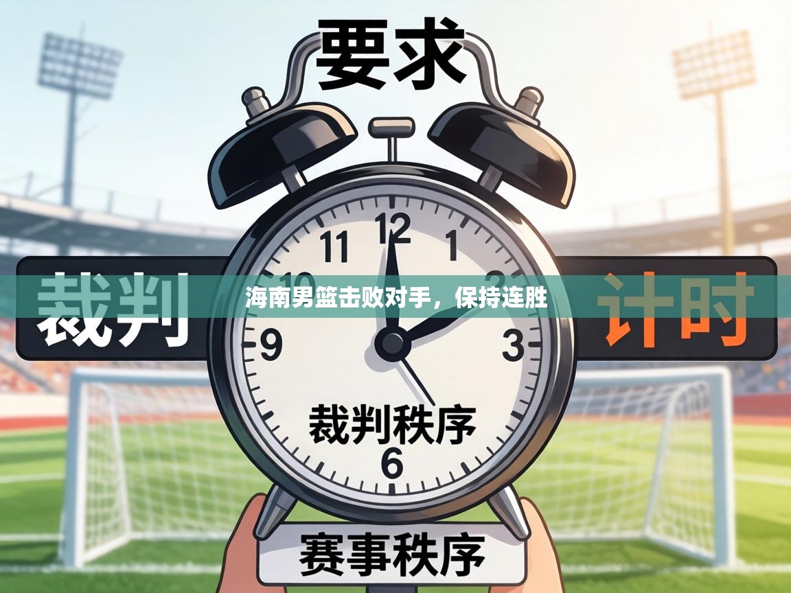 海南男篮击败对手，保持连胜